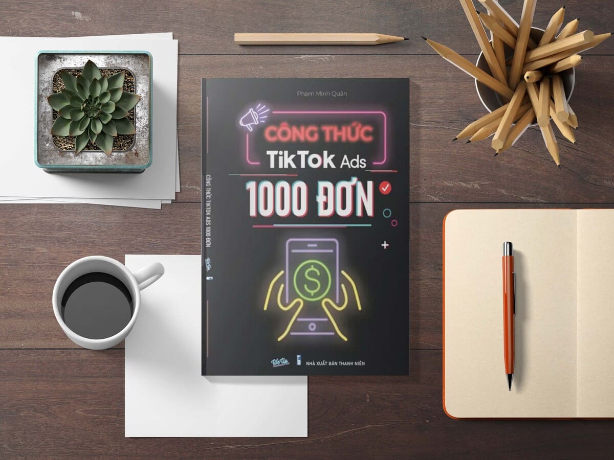 Hình ảnh sách công thức tik tok ads 1000 đơn