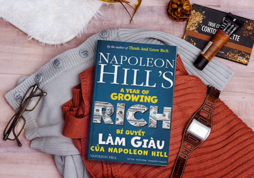 Sách Bí quyết làm giàu của Napoleon Hill
