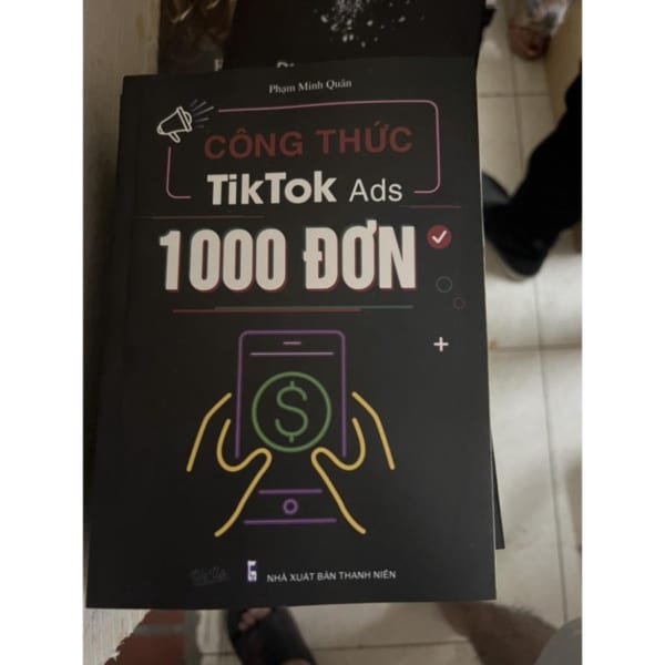 sản phẩm sách công thức tik tok ads 1000 đơn