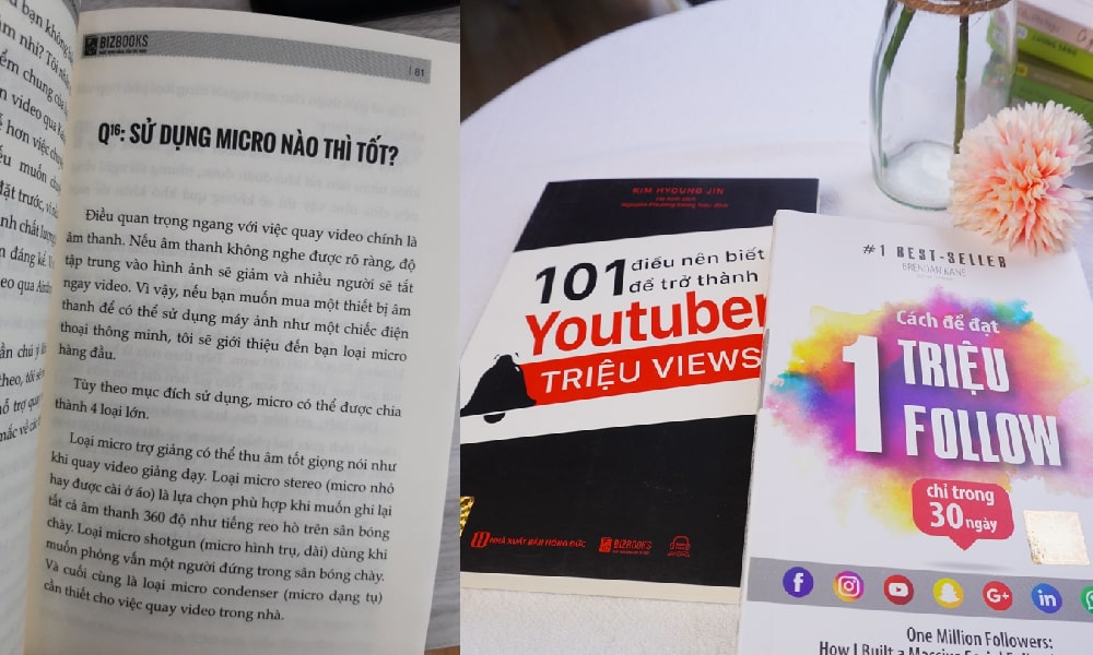Sách 101 Điều Nên Biết Để Trở Thành Youtuber Triệu Views