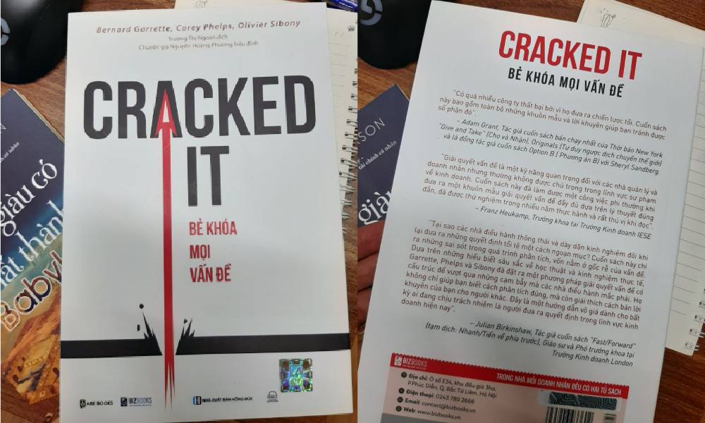 Sách Cracked It! Bẻ Khoá Mọi Vấn Đề
